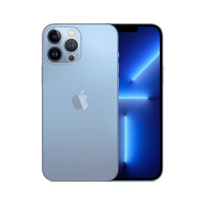 iPhone 13 Pro Max, 512 GB, blå, God, Brugt med cover alle 2 år, fejler intet, lille bitte ridse i sk