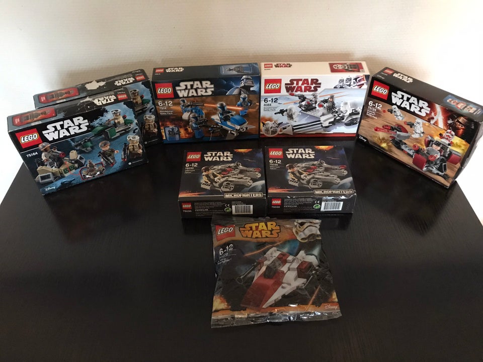 Lego Star Wars, 75164 + 7914 + 8084 + 75134 + 75030 + 30272