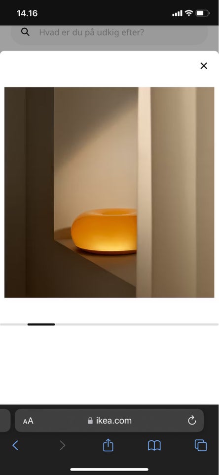 Væglampe, Ikea