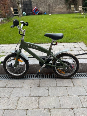 Unisex børnecykel, classic cykel, andet mærke, Stoy, 14 tommer hjul, 1 gear, 

Drengecykel med 14 to