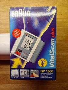 Braun BP1600 VitalScan Plus Wrist Blood Pressure Monitor