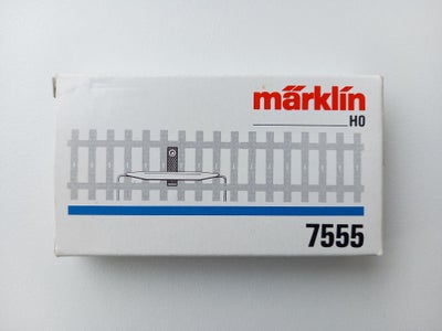 Modeltog, Märklin Märklin 7555, skala H0, 5 stk ubrugte sporkontakter 7555.
Sporkontakt monteres på 