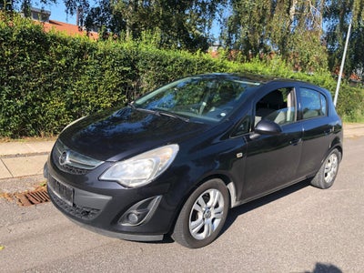 Opel Corsa, 1,3 CDTi 95 Cosmo eco, Diesel, 2011, km 212000, sort, nysynet, aircondition, ABS, airbag