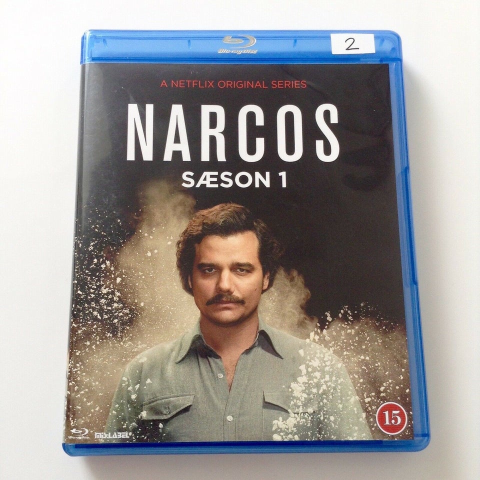 Narcos Sæson 1, Blu-ray, action
