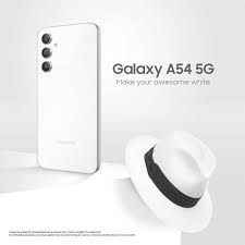 Samsung Galaxy A54, 8/128 GB [Hvid] , Perfekt