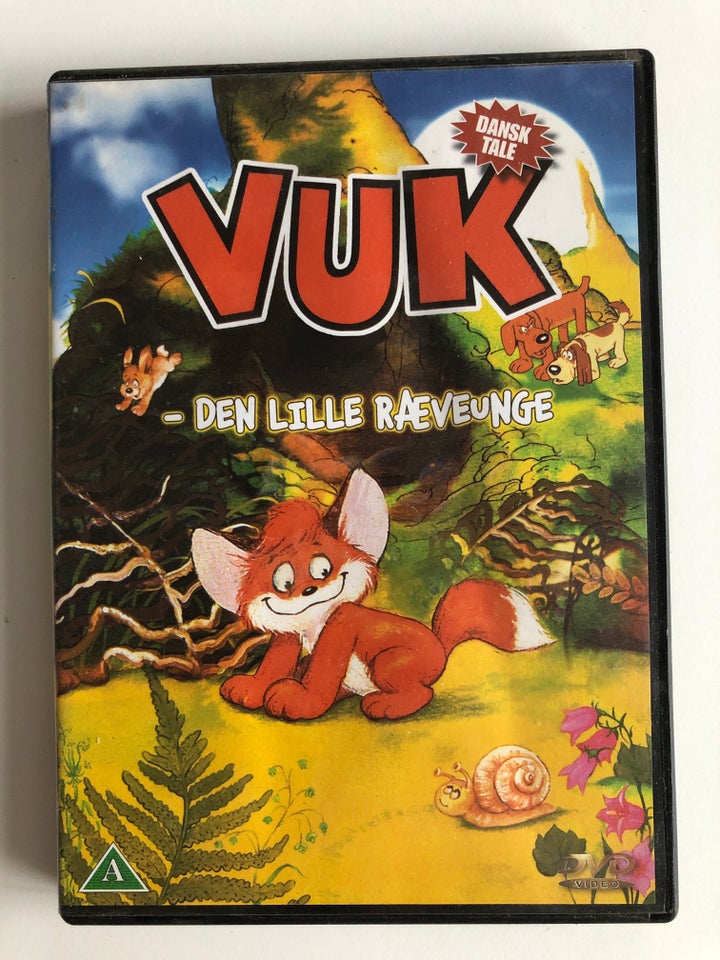 Vuk - den lille Ræveunge, DVD, tegnefilm