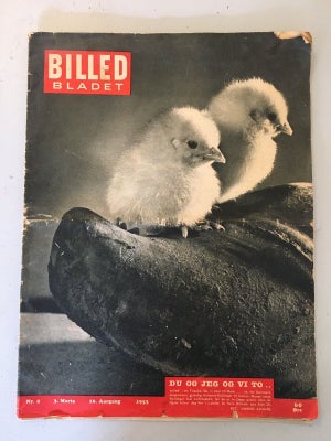 Bøger og blade, Stort gammelt Billed Bladet fra 1953/3