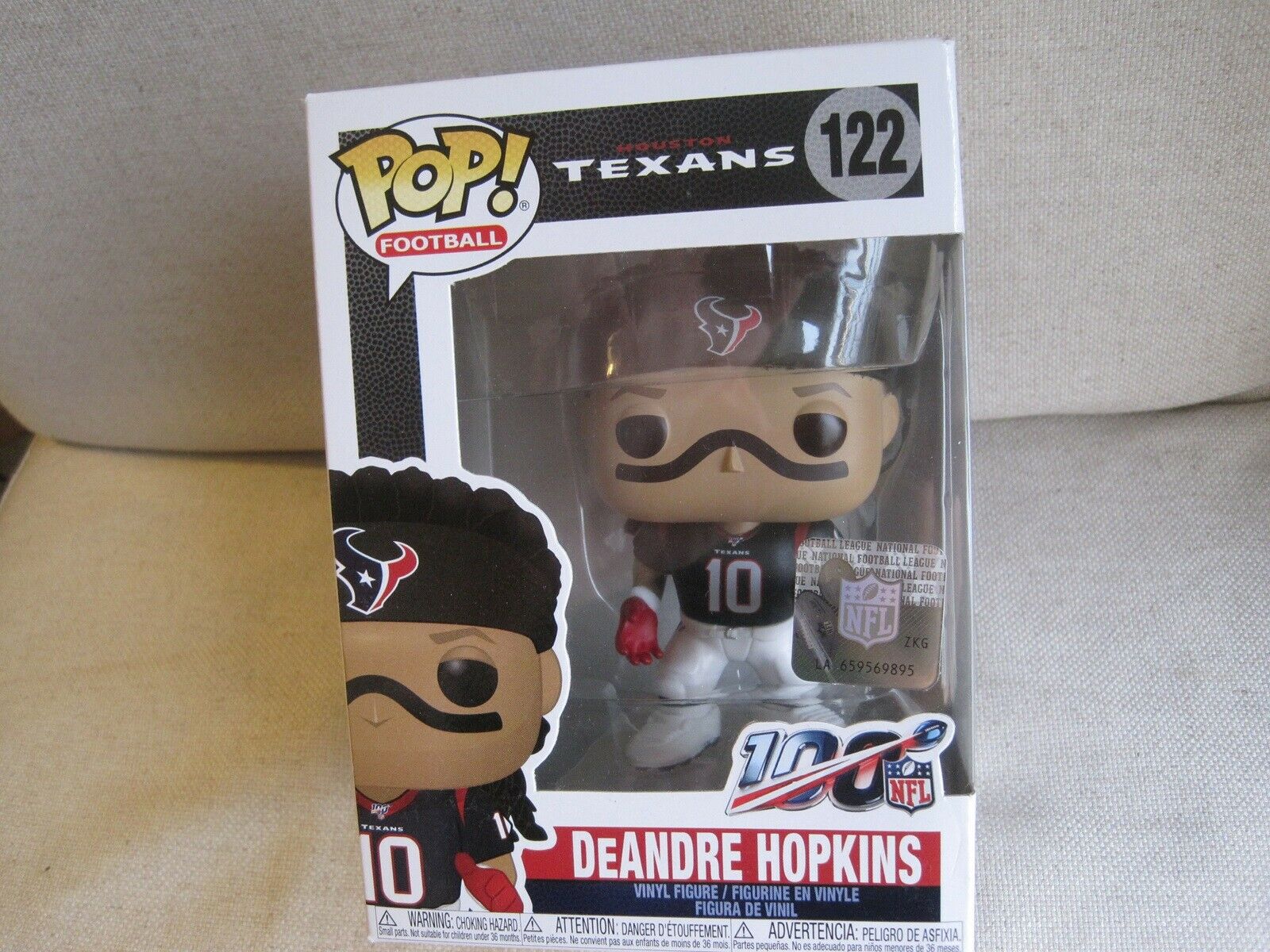 Funko NFL Houston Texans POP! Football DeAndre Hopkins Vinyl Figure #122