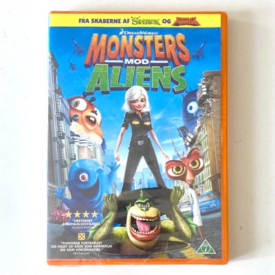 Monsters mod Aliens – I UBRUDT FOLIE, DVD, tegnefilm, Verdens mest usandsynlige helte er på en missi