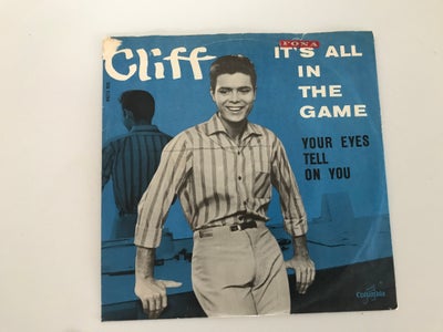 Single, Forskellige kunstnere, 1. Cliff Richard , It's All In The Game Your Eyes Tell On You 1963
2.
