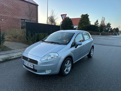 Fiat Grande Punto, Benzin, 2006, km 235000, sølvmetal, nysynet, ABS, airbag, 5-dørs, centrallås, sta