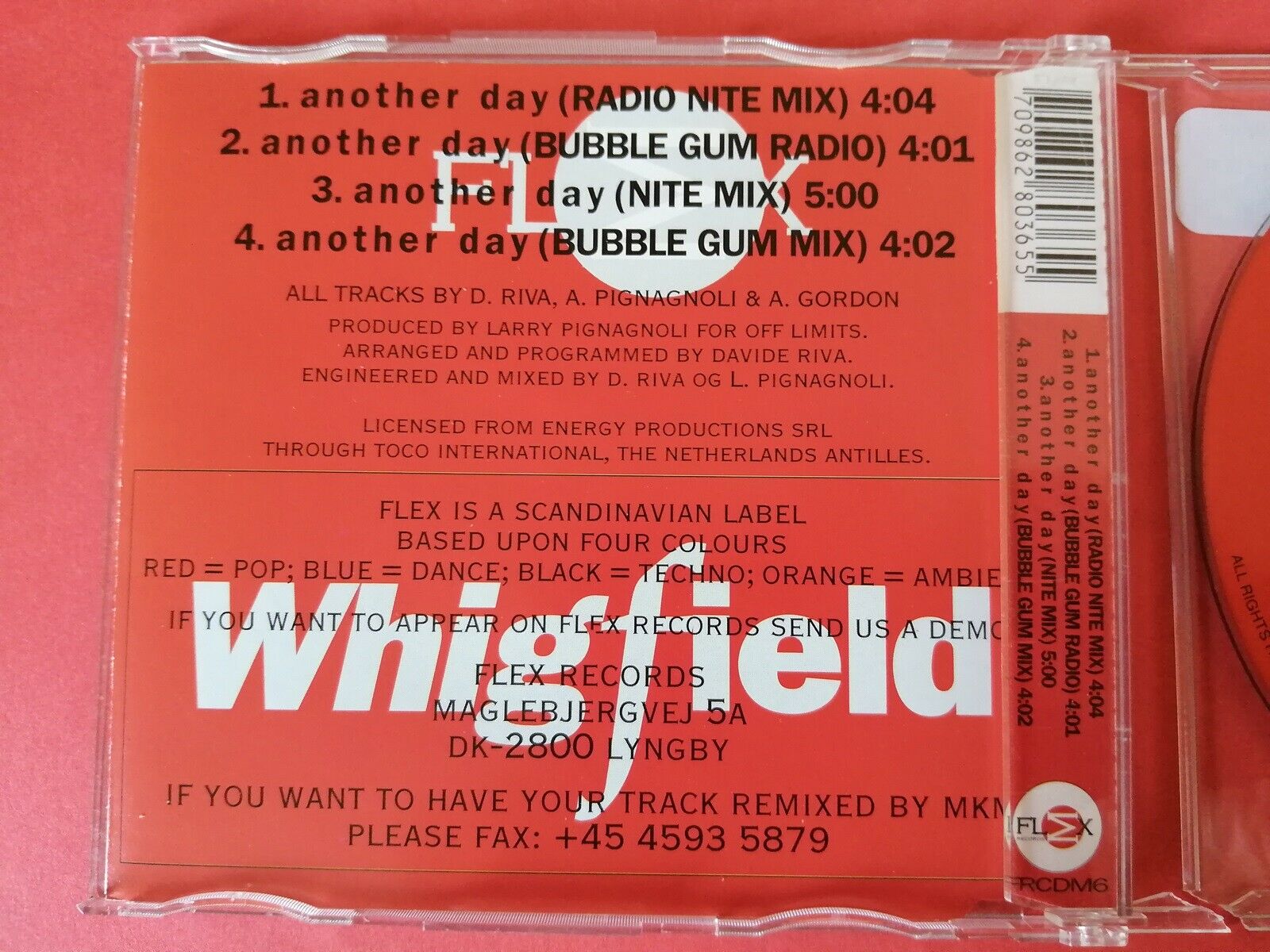Whigfield.: Another Day., electronic