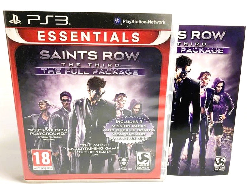 Saints Row The Third Full Package PS2 action dba.dk K b og