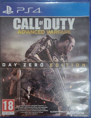Call of duty advance warfare, PS4, Call of duty advance warfare spil til Playstation4, sælges for ku