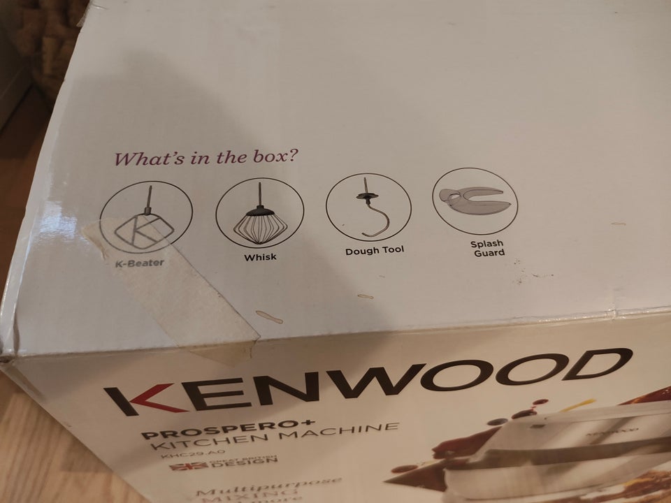 Kenwood røremaskine, Kenwood Prospero +