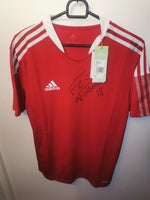 Fodboldtrøje, Frank Leboeuf autograf Adidas trøje,