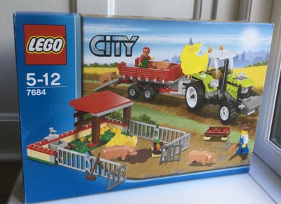 Lego City, 7684, Svinefarm og traktor
Komplet sæt med vejledninger, samt original æske.
2 stk. minif