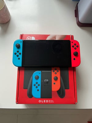 Nintendo Switch, OLED, God, Jeg sælger min Nintendo Switch OLED. Den er brugt meget meget meget lidt