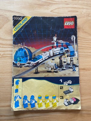 Lego Space, 6990, Lego 6990 space futuren monrail transport system 
Incl manual 99.9% komplet mangle