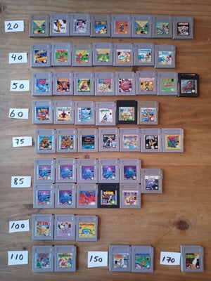 Nintendo Game Boy Classic, Gameboy, God, Sælger ud af dubletterne :) 

Gameboy med batteri kan gemme