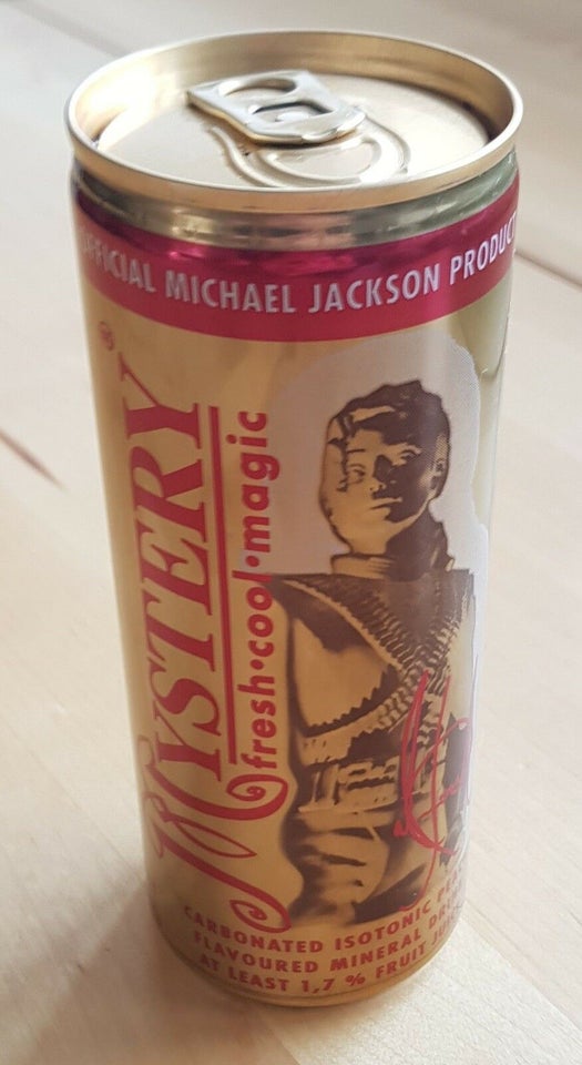 Dåser, Michael Jackson Mystery Energy drink 1996
