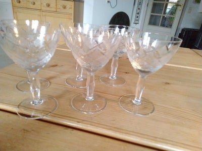 Glas, 20 glas, Wien Antik, 6 portvinsglas, 6 likørskåle, 5 cognacglas og 3 snapseglas pr stk