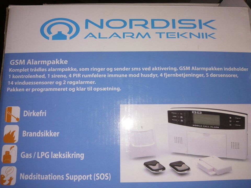 Tyverialarm, NORDISK