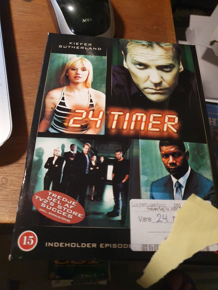 24 timer sæson 3, DVD, TV-serier