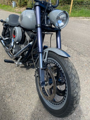 Harley-Davidson, Dyna super glide costum, 1449 ccm, 2000, 3620 km, Nardo gray , m.afgift, Jeg sætter