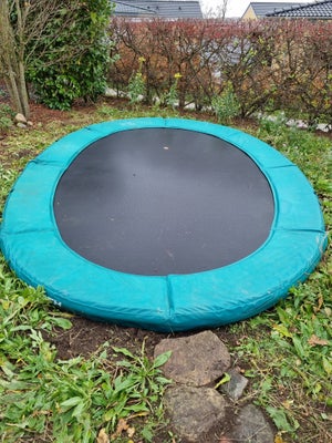 Trampolin, North Classic Oval, Trampolin til nedgravning 5 x 3,2 m.
Til nedgravning med korte ben. D