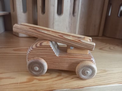 Andet legetøj, Brandbil, Debresk, Sæd brandbil i træ fra svenske debresk