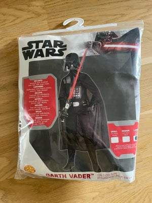 Udklædningstøj, Star Wars, Star Wars, Str 7-8 år inkl maske men ikke lyssværd 