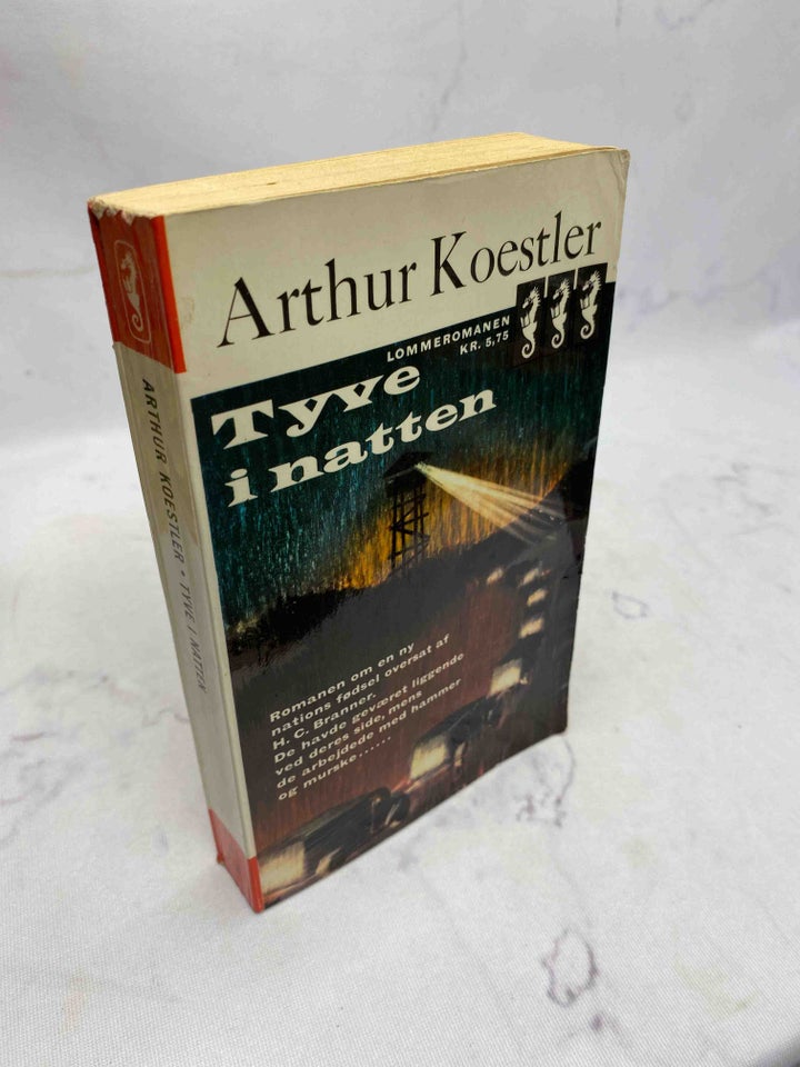 Tyve i natten, Arthur Koestler, genre: roman