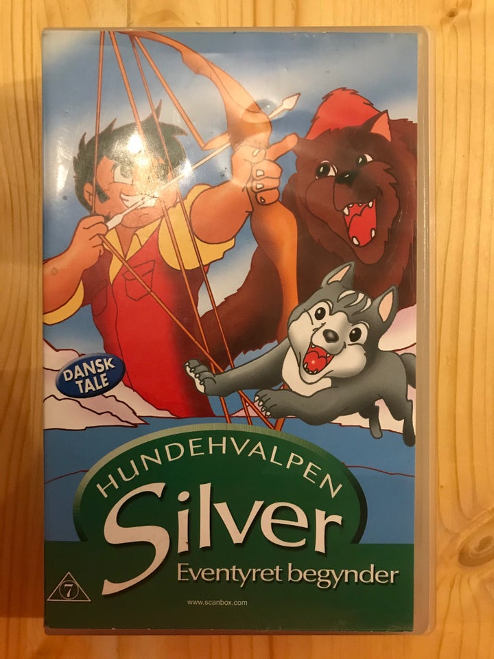 Tegnefilm, Silver, instruktør Vhs