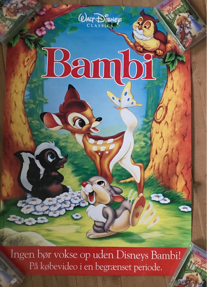 Plakat, Disney, motiv: Bambi