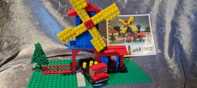 Lego System, 352, Med original instruktion og granulat træ.