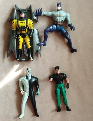 4 vintage actionfigurer, VINTAGE ROBIN 1994 FIGUR - KENNER 

To ansigter. DC tegneserier. Batman den