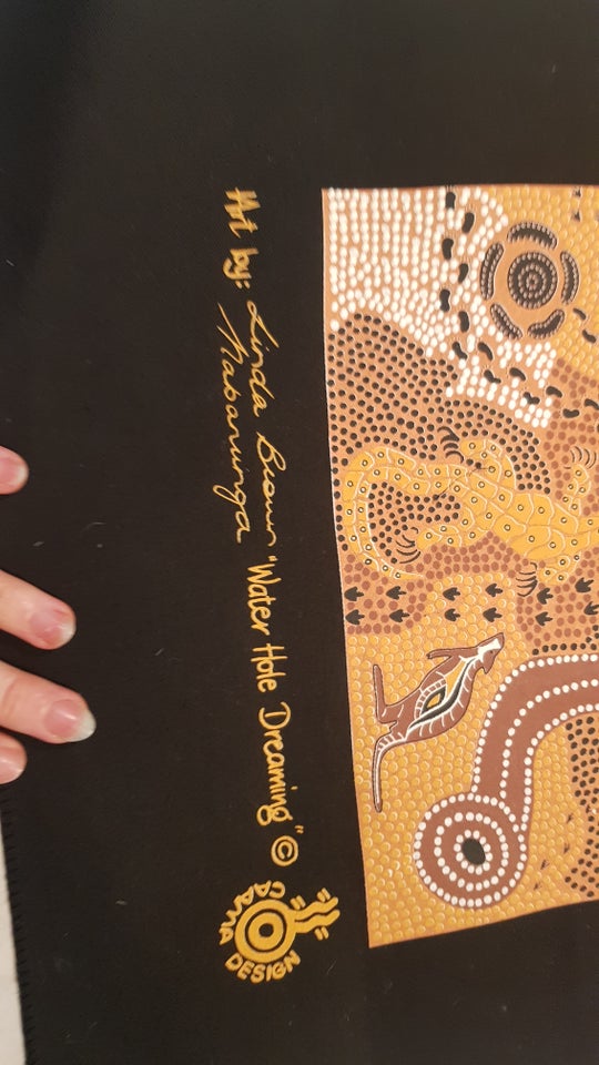 Andet, Australian Aboriginal Dot Art Linda Brown Nabanung,