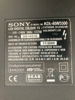 LCD, Sony, KDL-40W5500