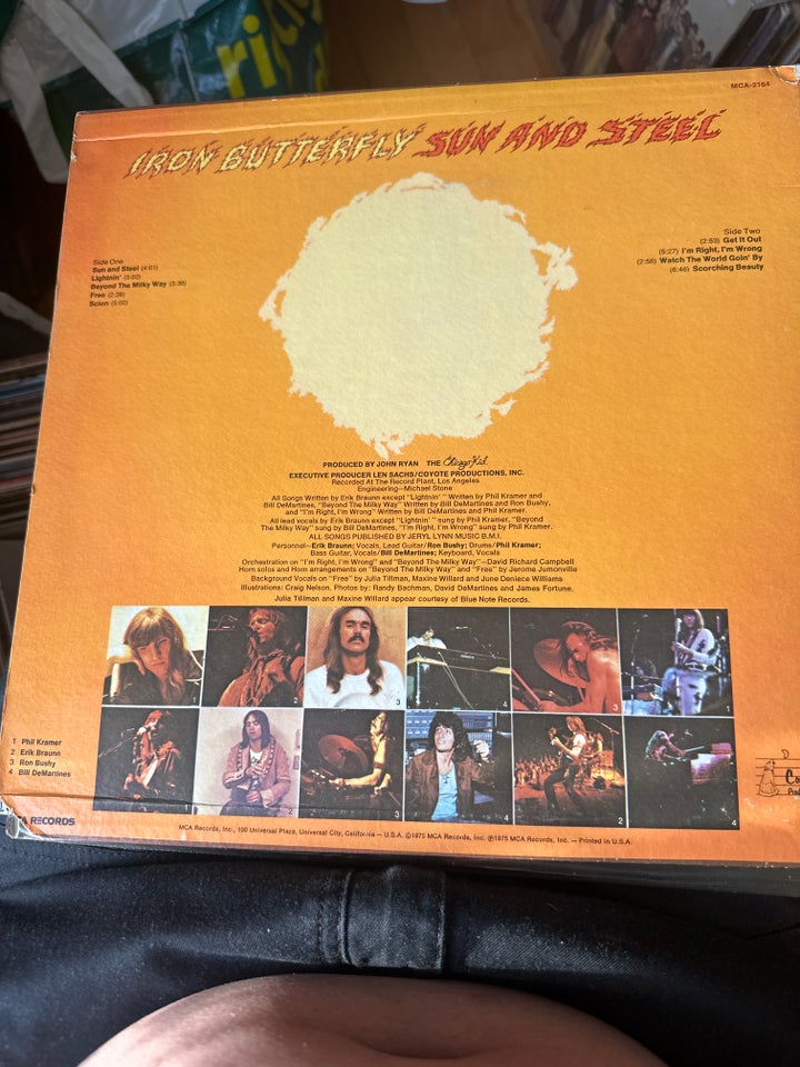 LP, Iron butterfly