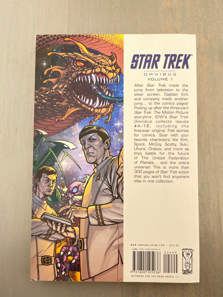 Star Trek Omnibus volume 1, Tegneserie