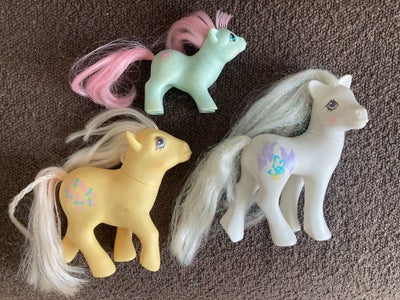 My Little Pony, Pony, My Little Pony, Tre originale My Little Pony heste fra 80’erne.

Samlet pris.