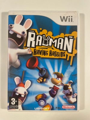 Rayman Raving Rabbids, Nintendo Wii, Rayman Raving Rabbids.

Komplet med manual. 

Kan spilles på: 
