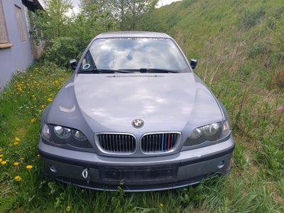 BMW 316i, 1,8 Lifestyle, Benzin, 2005, km 374000, blåmetal, klimaanlæg, aircondition, ABS, airbag, a