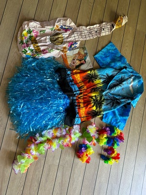 Udklædning Hawaii tema, Komplet “Hawaii udklædnings kostume”. Perfekt til temafest, sidste skoledag 