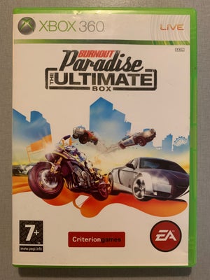 Burnout Paradise The Ultimate Box, Xbox 360, racing