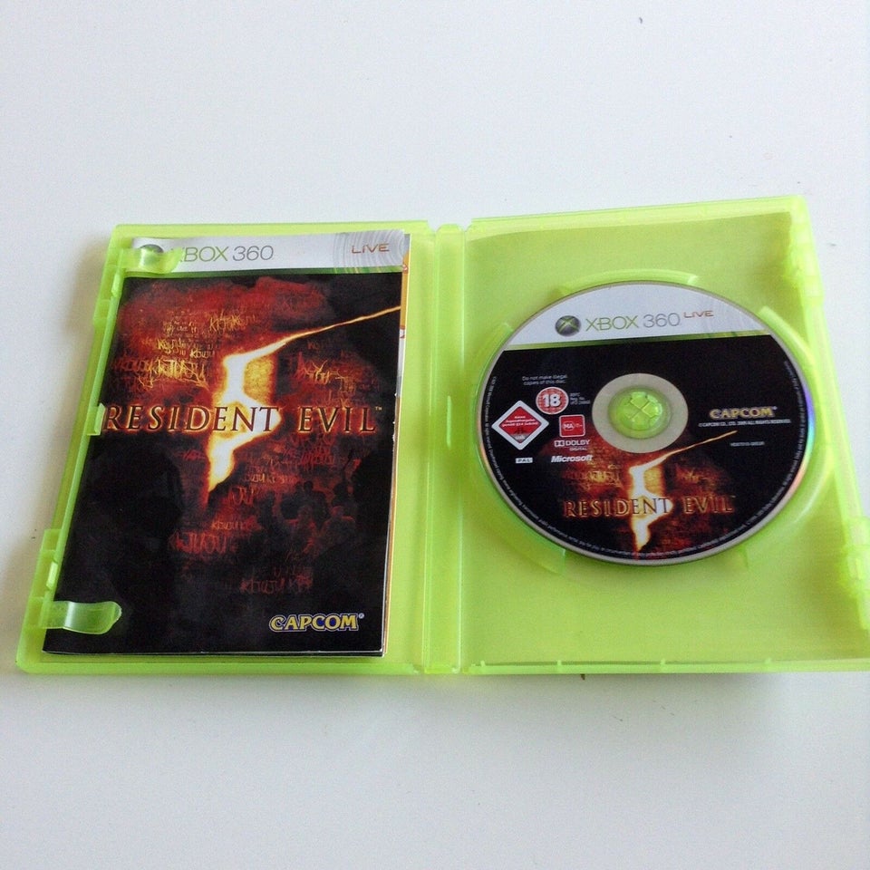 Resident Evil 5, Xbox 360, action