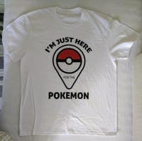 T-shirt, med Pokemon motiv, str. L