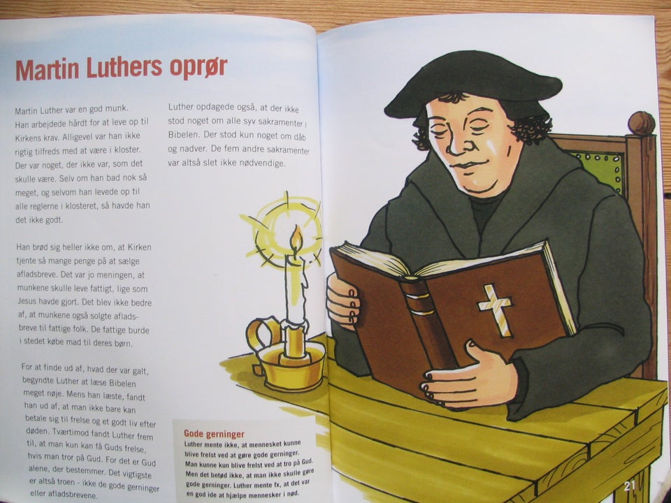 Martin Luther fra serien Tjek på historien, Sara Brandhøj