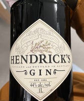 Vin og spiritus, Hendrick's Gin 44% 1 Liter